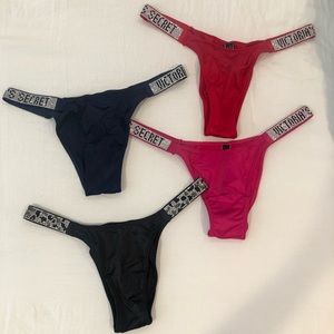 Very Sexy Shine Strap Brazilian Panty